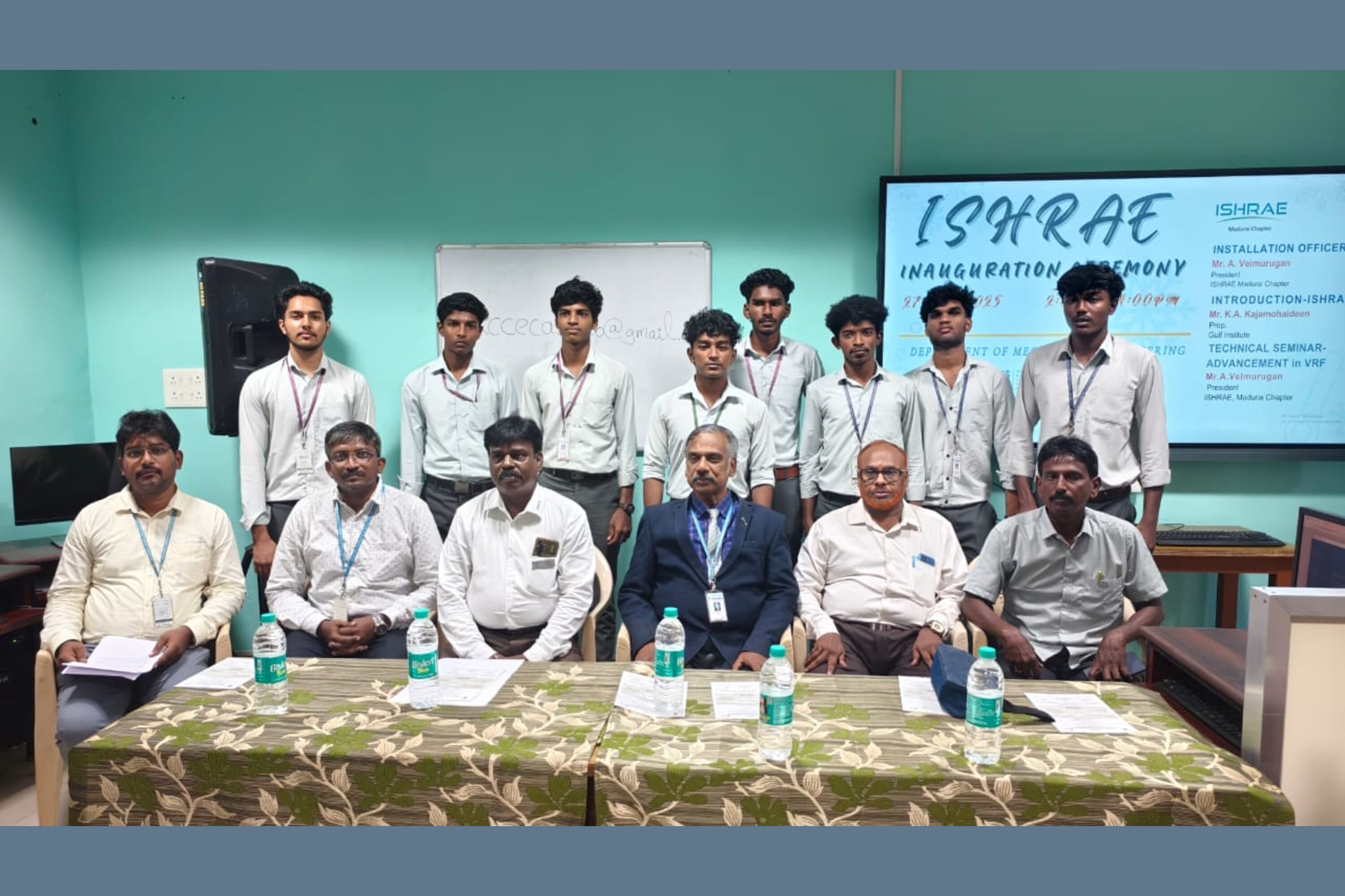 Installation of Office Bearers for the Academic Year 2025-2026 (27-10-2025)